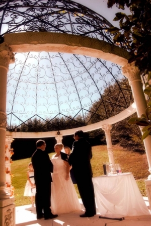 Cavender Castle Outdoor Wedding Ceremony_69