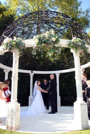 Cavender Castle Outdoor Wedding Ceremony_70