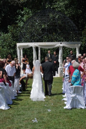 Cavender Castle Outdoor Wedding Ceremony_102