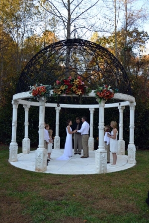 Cavender Castle Outdoor Wedding Ceremony_169