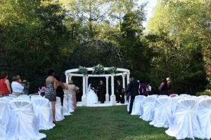 Cavender Castle Outdoor Wedding Ceremony_203