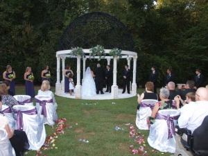 Cavender Castle Outdoor Wedding Ceremony_206