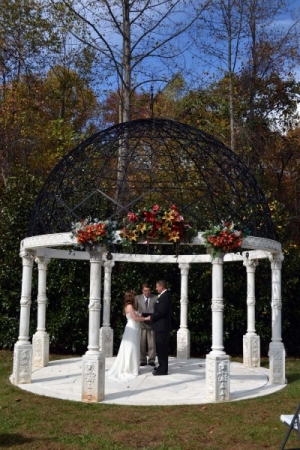 Cavender Castle Outdoor Wedding Ceremony_208