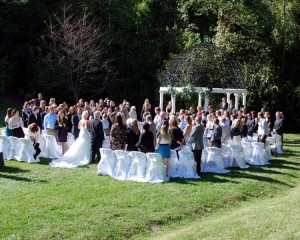 Cavender Castle Outdoor Wedding Ceremony_218