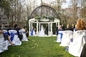 Cavender Castle Outdoor Wedding Ceremony_269