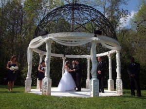 Cavender Castle Outdoor Wedding Ceremony_293