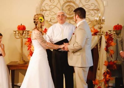 Couple at Kings Chapel- Wedding Chapels in Georgia