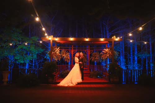 Romantic Weddings After Dark on Queen's Deck